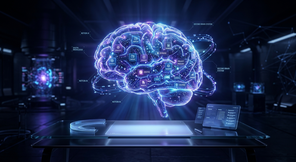 Notion AI for everyday users as an intelligent second brain