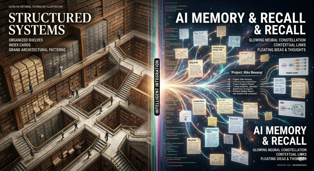 Mem Vs Notion AI: Editorial comparison of structured knowledge systems versus AI memory networks