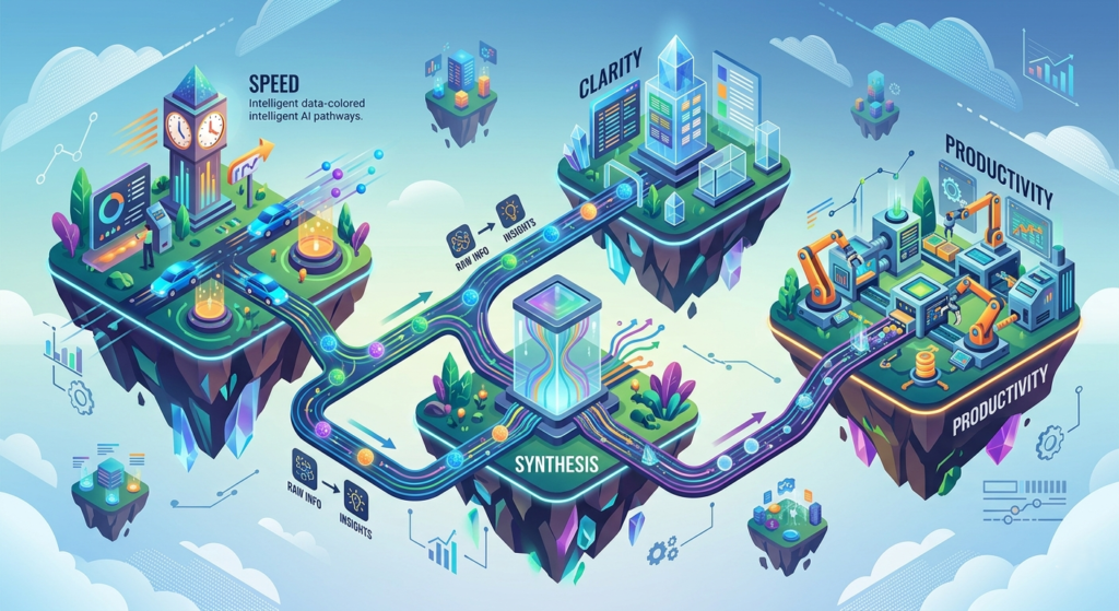 Benefits of AI powered research workflow