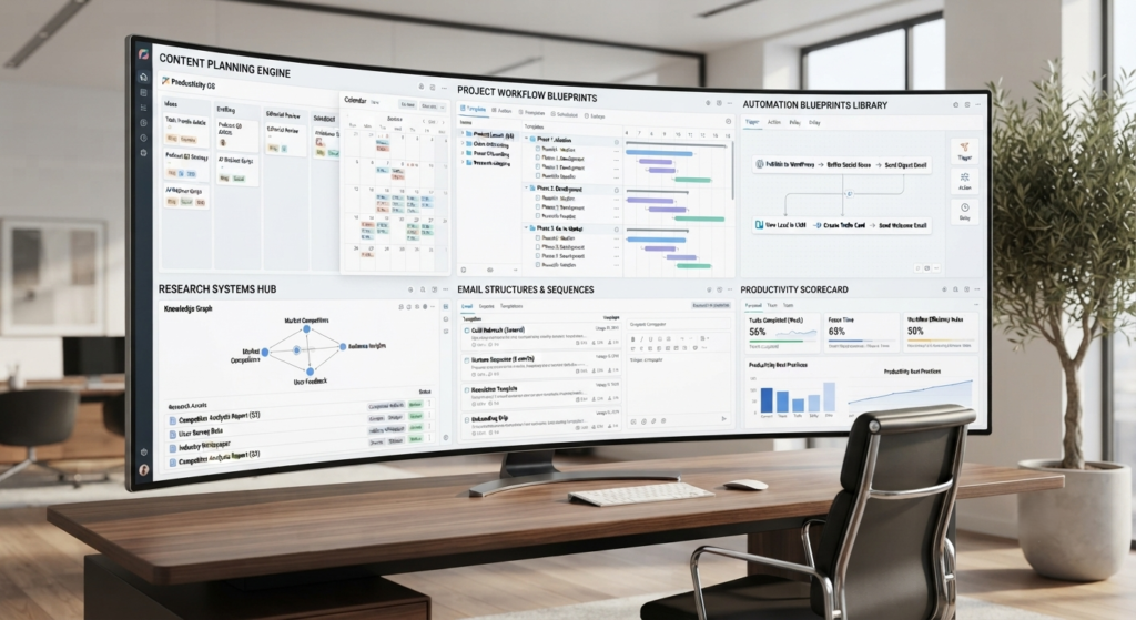 Reusable AI workflow template system for operational efficiency